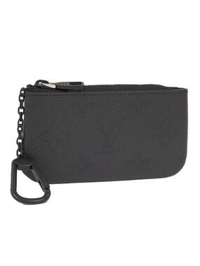 Louis Vuitton Card & Key Case Pochette Cles Monogram Midnight Key Holder